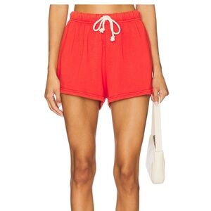 Perfect white tee brand shorts worn once